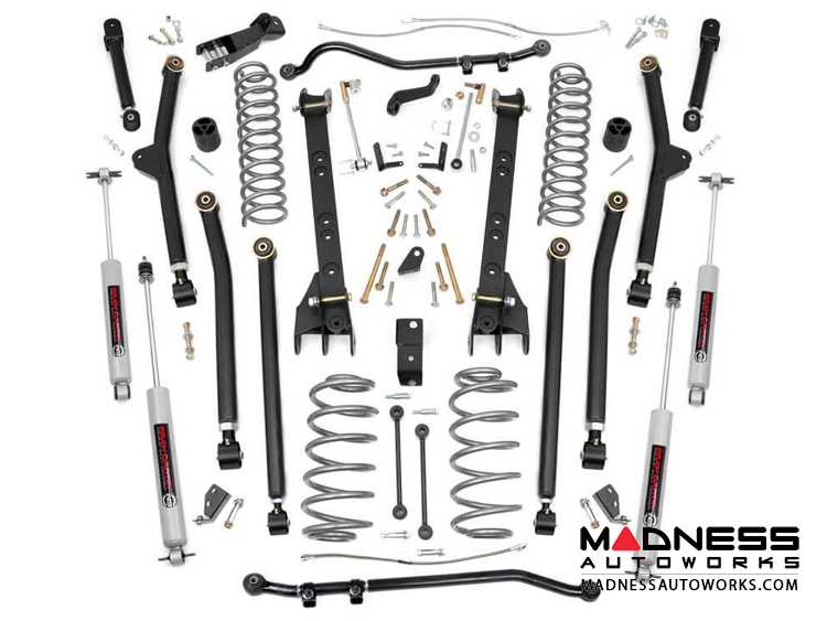 Jeep Wrangler TJ 4WD X-Series Long Arm Suspension System - 6" Lift